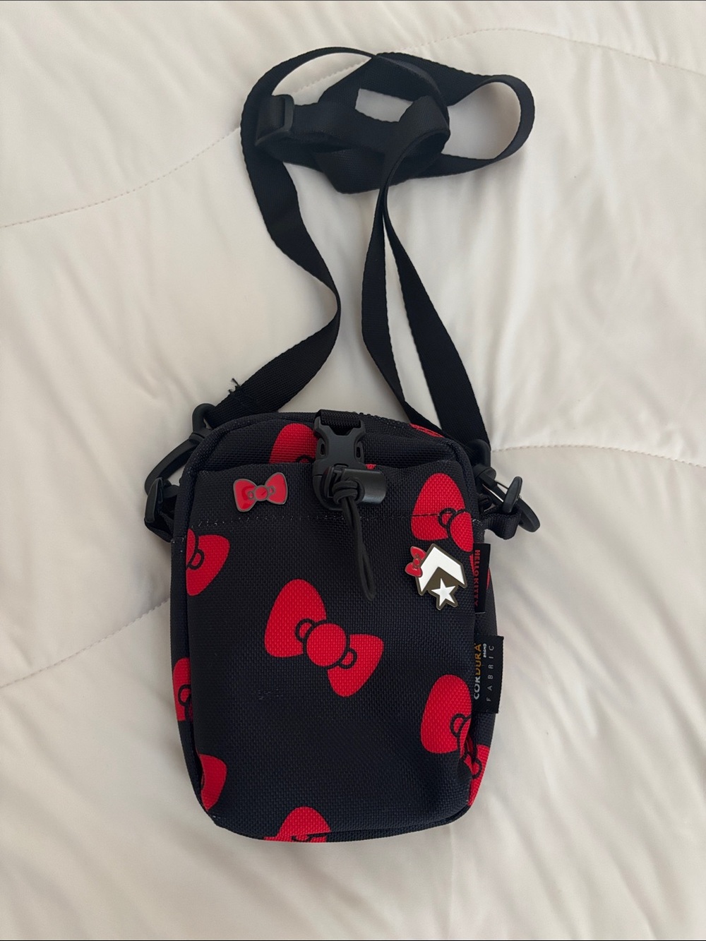 Hello Kitty x Converse Red Bow Crossbody Bag